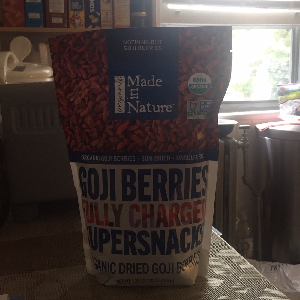 Goji Berries Organic Non-GMO (Verified)